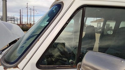 1980-1996 Gmc Van 3500 Driver Left Front Vent Window Small Door Glass With Frame