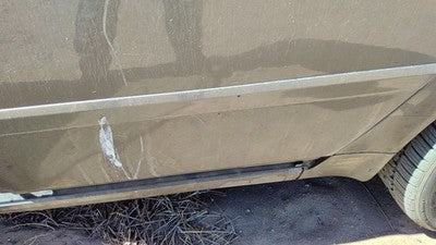 2002-2004 Audi A6 Driver Left Rear Moulding From Door Oem Back Trim Strip Gold