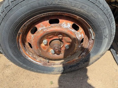 1968-1979 Vw Super Beetle 15" Steel Wheel Oem Factory 8 Slot Rim
