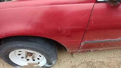 1997-2002 Ford Escort Driver Left Front Fender Oem Red F7Cz16006Aa