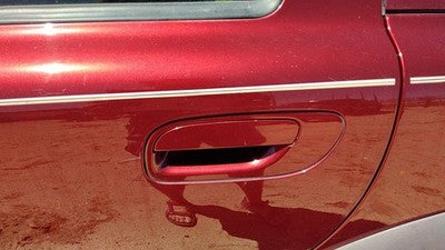 2001-2007 Volvo V70 Xc Driver Left Rear Outside Door Handle Oem Back Red 445