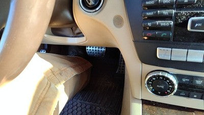 12-15 Mercedes C300 Lower Dash Under Column Knee Bolster Trim Panel Beige 125