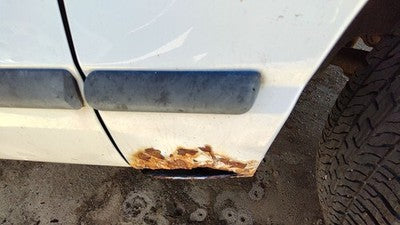 05 Ford Explorer Passenger Right Moulding From Fender Trim Strip Yz Oxford White