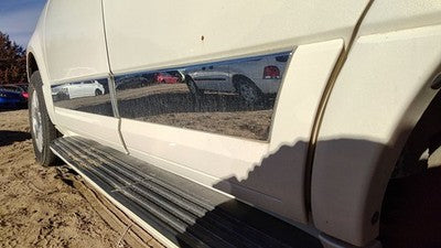 07-14 Navigator Driver Left Rear Moulding From Door Back Trim Pv White Chocolate