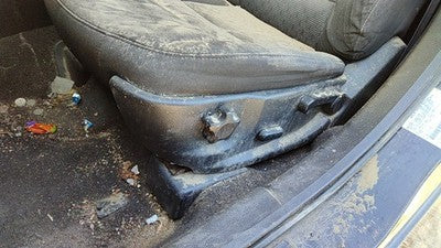 2010 Fusion Driver Left Side Power Seat Switch With Trim Panel Dw Charcoal Black