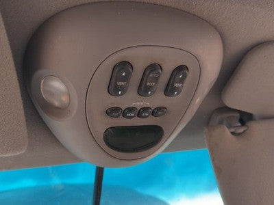 00-02 Expedition Center Overhead Console Oem Dome Light Map Lamp Cubby Gray 12