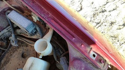 1997 Ford Aspire Windshield Washer Fluid Reservoir With Pump Oem Wiper Tank
