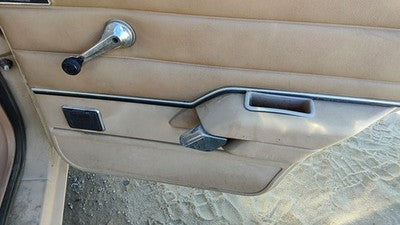 1984 Ford Tempo Passenger Right Rear Door Trim Panel Manual Windows Back Tan