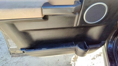 05-09 Rover Lr3 Driver Left Front Inside Door Trim Panel With Master Switch Tan