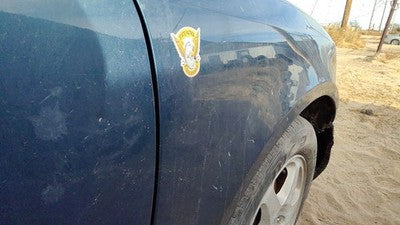 2006-2010 Hyundai Sonata Passenger Right Front Fender Oem Blue 663200A000