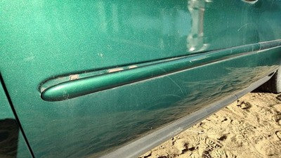 00-07 Taurus Driver Left Front Moulding From Door Trim Strip Su Tropic Green :