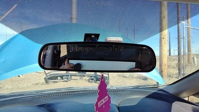 2007-2024 Nissan Versa Note Inside Rear View Mirror Oem Windshield Mounted