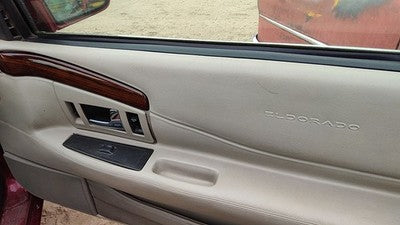 96-02 Eldorado Passenger Right Front Door Trim Panel With Switches Shale 155