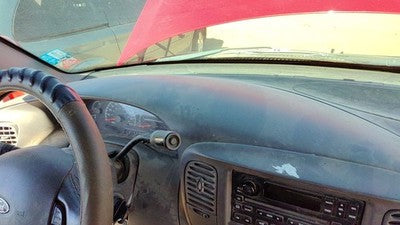 97-04 Ford F150 Trim Bezel Around Radio Speedometer Surround Dash Panel Oem Gray