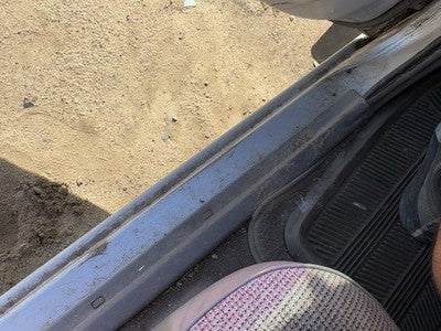 1991 Isuzu Pup Driver Left Lower Sill Step Moulding Trim Panel Oem Gray