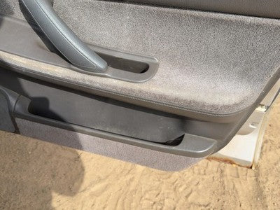 1990 Subaru Legacy Passenger Right Front Door Trim Panel With Switches Gray