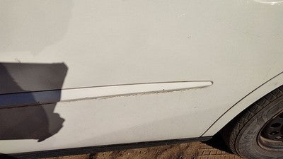 05-09 Lacrosse Driver Left Rear Moulding From Door Oem Back Trim Strip White 40U