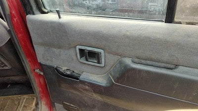 95 Nissan Pathfinder Passenger Right Rear Door Trim Panel With Switches Back
