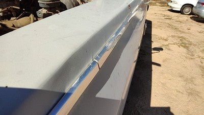 1984 Dodge D350 Driver Left Chrome Moulding From Fender Oem Trim Strip