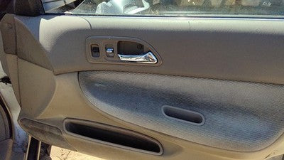 96-97 Honda Accord Passenger Right Front Door Trim Panel With Switches Gray F