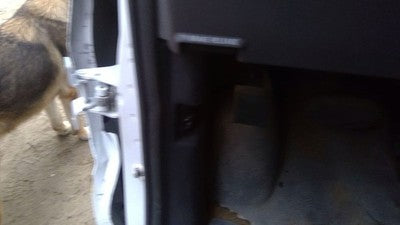 2002 Ford Van E450 Driver Left Lower Kick Trim Panel Gray X2