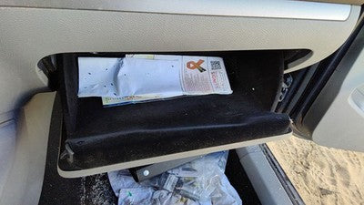 2005 06 Vw Jetta Glove Box Assembly Complete Door With Latch Oem Gray
