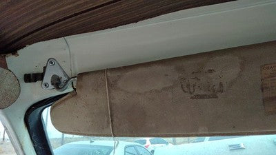 1974 Dodge Van B200 Driver Left Sun Visor Oem