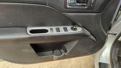 10-12 Fusion Driver Left Front Door Trim Panel With Master Switch Charcoal Fw