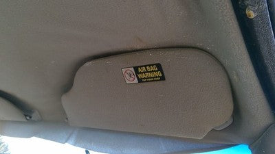 1999 F250 Super Duty Passenger Right Sun Visor Oem