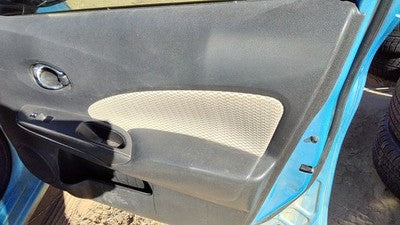 15-19 Versa Note Passenger Right Front Door Trim Panel With Switches Charcoal G