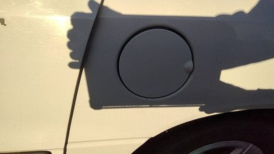 2004-2007 Ford Freestar Fuel Tank Door With Hinge Gas Lid Oem Filler Wt White