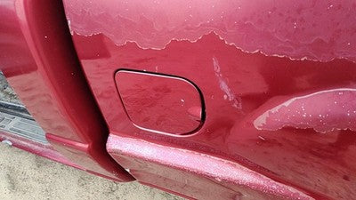 1998-2001 Mazda B2500 Fuel Tank Door With Hinge Gas Lid Oem Filler Red Fl