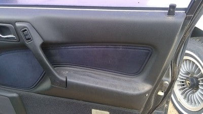 1991 Mitsubishi Galant Vr-4 Passenger Right Front Inside Door Trim Panel Black