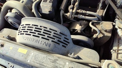1994 Jeep Grand Cherokee Radiator Cooling Fan Shroud Oem Plastic Housing 4.0L