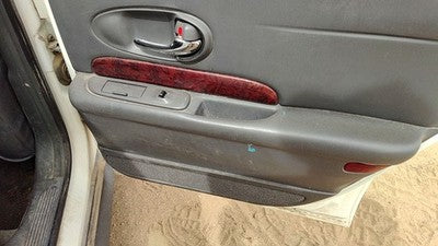 04-05 Lesabre Passenger Right Rear Inside Door Trim Panel Only Back Graphite 933