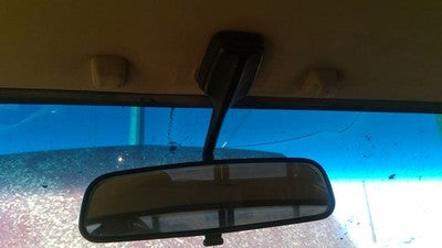 1986 Isuzu Pup Pickup Inside Rear View Mirror Oem Windshield Mounted