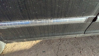 04-05 Xg350 Passenger Right Rear Moulding From Door Back Trim Strip Black