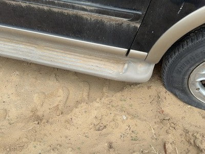 2000-2002 Ford Expedition Passenger Right Running Board Side Step Oem 4X4 Black