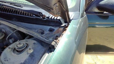 1991-1998 Saturn Sl1 Driver Left Hood Hinge Assembly Oem Green 21097239