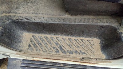 1996 Ford Van E250 Driver Left Lower Sill Step Moulding Trim Panel Oem Gray