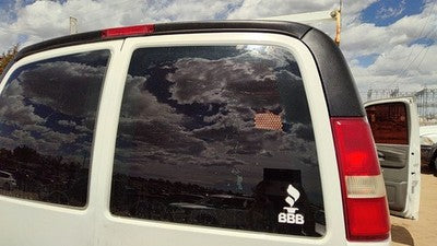 1996-2014 Chevy Express Van Passenger Right Rear Back Window Oem Barn Door Glass