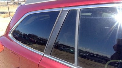 10-14 Outback Passenger Right Rear Vent Window Small Back Door Glass With Frame