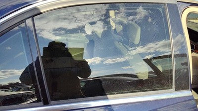 2012-2014 Mercedes C300 Passenger Right Rear Side Window Door Glass Oem Back