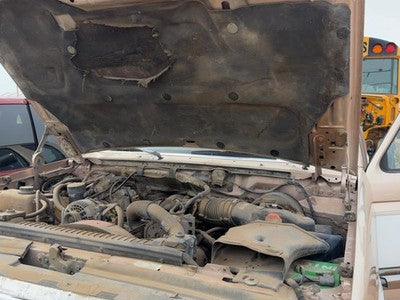 1980-1997 Ford F250 Pair Of Hood Hinges Right Left Set Assembly Oem Tan White Dy