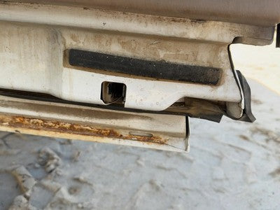 1999-2004 Ford F150 Driver Left Rear Door Latch With Rods/Cables Oem Back