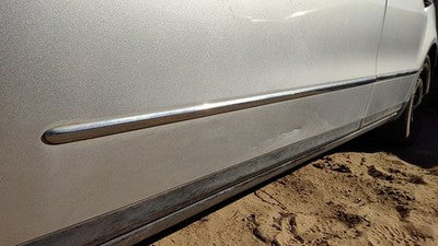 06-10 Passat Driver Left Front Moulding From Door Trim Strip 8E8e Reflex Silver