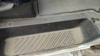1996 Ford Van E250 Passenger Right Lower Sill Step Moulding Trim Panel Oem Gray