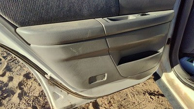2000-2002 Ford Taurus Driver Left Rear Door Trim Panel With Switches Back Gray