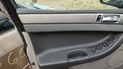07 Pacifica Driver Left Front Door Trim Panel With Master Switch Gray Da