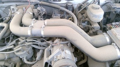 1996 Ford F450 Air Intake Tube Pair Set Pipe Elbow Rubber Hose Snorkel 7.5L 460
